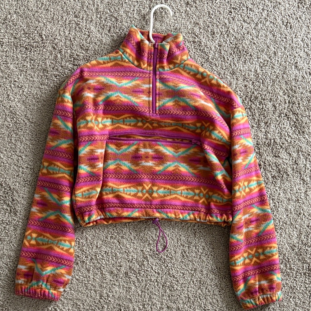 Colorful Patterned Women's Sweater